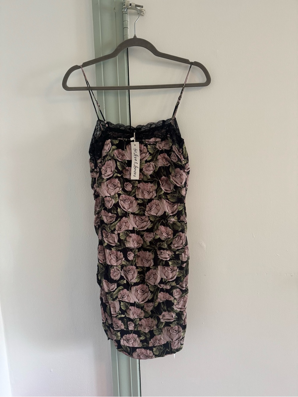 For Love and Lemons Rose Dress with Lace Trim - NWT - Picture 7 of 10